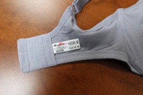 New Wacoal Visual Effects Minimizer Bra - Size 36G -Raindrops - # 857210
