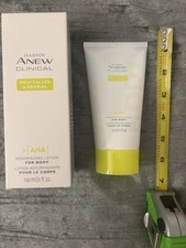 AHA Body Lotion Avon Anew Clinical Resurfacing Cream Smooths Bumpy Skin 5 fl oz