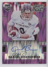2016 Prizm Collegiate Draft Picks Purple Flash 19/99 Daniel Braverman Auto 2r5