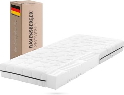 RAVENSBERGER Comfortmatratze Ravo-PUR H3   180x200 cm   7-Zonen Kaltschaum