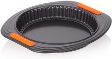 Stampo per torta Le Creuset nero 29,4 x 30 cm con fondo rimovibile