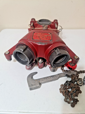 #ad Akron Brass Dual Inlet Apollo Deck Gun Firefighting Deluge Water Canon 3421 $220.00