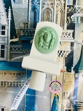 2025 Disney Parks Haunted Mansion Leota Gravestone Silicone Straw Topper New