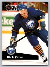 1991-92 Pro Set #26 Rick Vaive