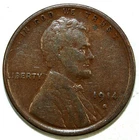 1914 S Lincoln Cent ☆☆ VF Circulated ☆☆ Great Set Filler 306