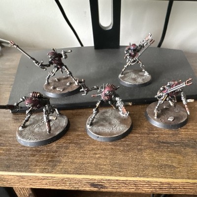 Games Workshop Warhammer 40K Adeptus Mechanicus Sicarii Infiltrators  Painted 