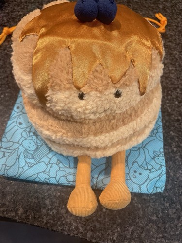 Jellycat Amuseables Fran Pancakes 🥞 RARE Limited Collection AUTHENTIC NWT - Picture 4 of 6