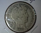 1911 S Barber Half Dollar (SILVER)
