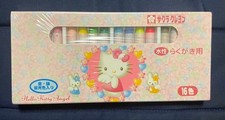 Hello Kitty Water-based Crayons 16 Color Set 7d555e