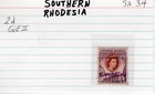Southern Rhodesia Queen Elizabeth II Postage STAMP 2 Shillings SA-34 — photo 10