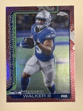 2025 Topps Chrome Football -Parallels/Inserts - Leather, Pulsar, Raywave, + more