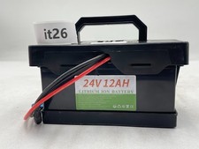 Durable 24V12AH Lithium Battery with Safety Features for Kids' Ride On Cars USED