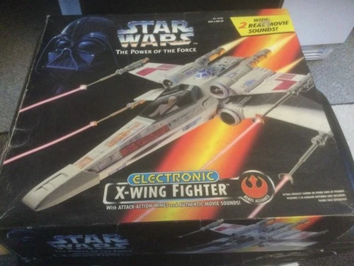Star Wars X-Wing Fighter Jet Power of The Force Kenner 1995 B5