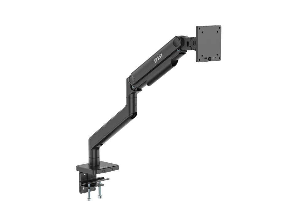 MSI MAG MT201 - Premium Heavy Duty Single Monitor Stand Arm,  Supports 17-49" - Image 3 of 4