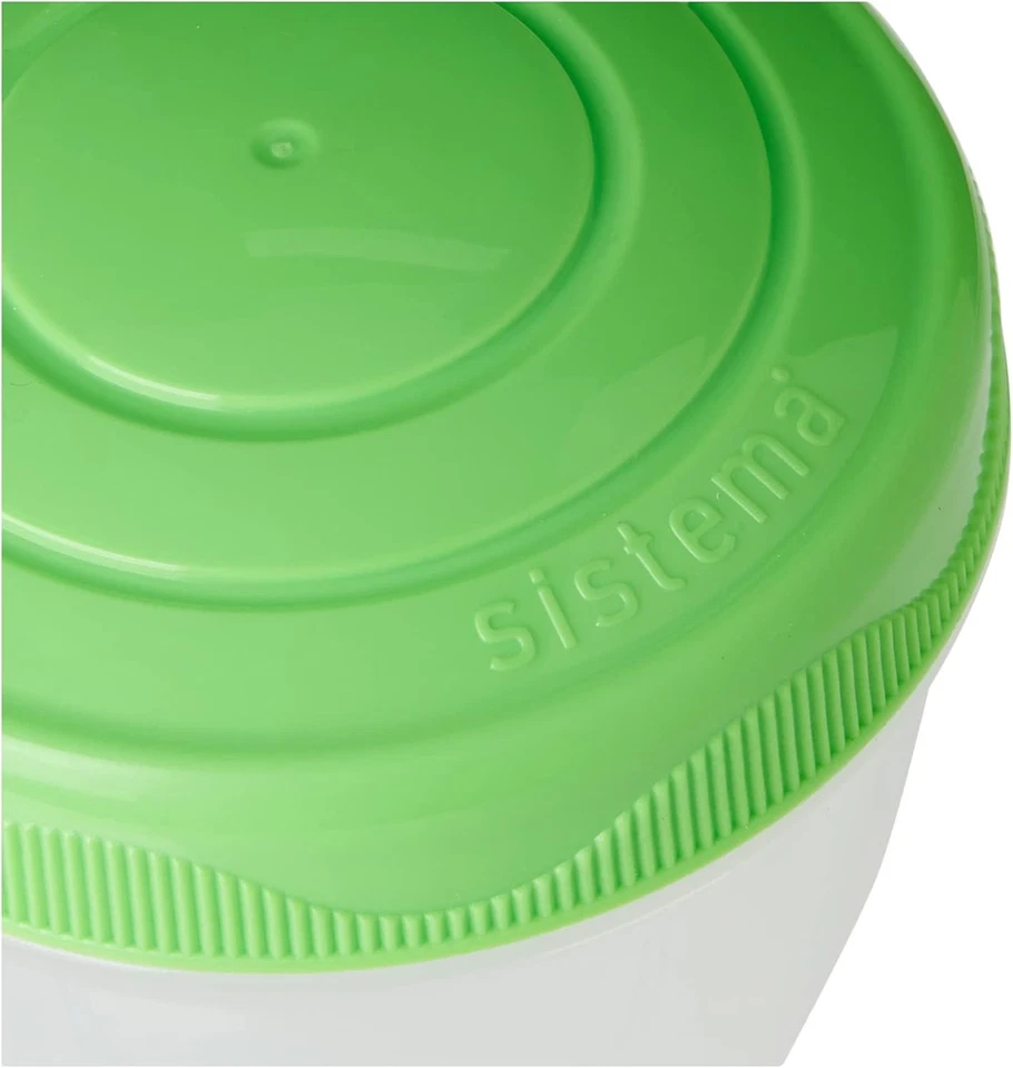 Sistema Yogurt TO GO Food Storage Containers | 150 ml | Small Snack Pots - Image 3 of 4