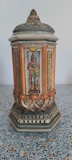 alter Figurenkrug Bierkrug Sammlerkrug Steinzeugkrug. Denkmalkrug
