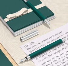 Faber-Castell Ambition Ballpoint Pen in Soft Teal - NEW in Box