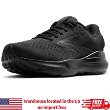 Brooks Men’s Adrenaline GTS 24 Supportive Running Shoe - Men's-Black/Black/Ebony