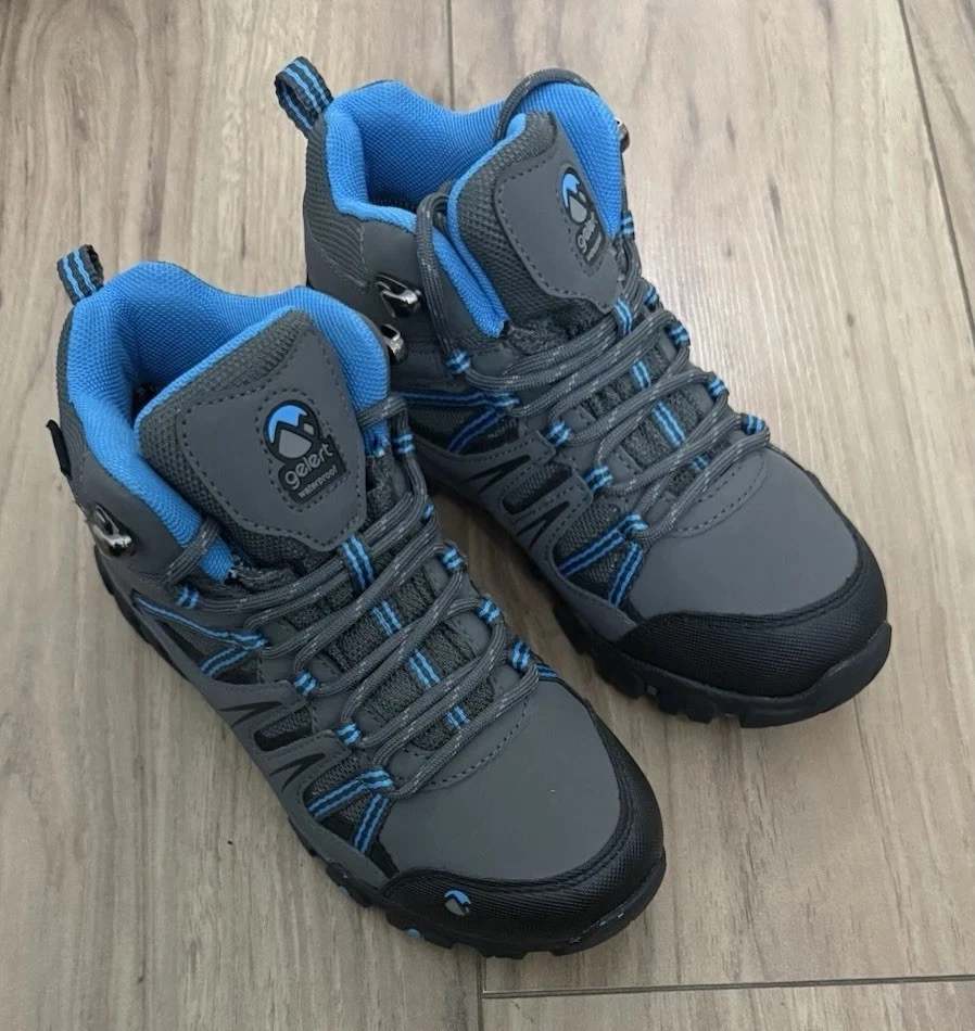 Bottes De Randonnée Gelert Horizon Mid - Gris, Fille, UK 8 (EU 26), Imperméables