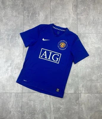 Maillots de football Nike Manchester United Champions League 2008/9 taille S - Photo 1/4