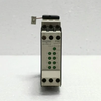 Entrelec Schiele PMI Systron Digital Input Module 2.423.430.00 8x24VDC Used - Image 1 of 4