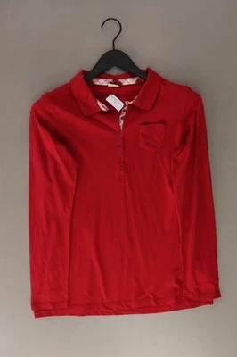 ✅ Esprit Poloshirt Slim Shirt für Damen Gr. 48, XXL Langarm rot aus Baumwolle ✅ - Bild 1 von 4