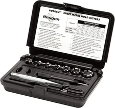 Hougen 11075 RotaCut Fractional Cutter Kit with Case