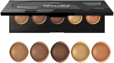 L OREAL INFAILLIBLE TOTAL COVER Palette Correcteur Teint 02 Medium À Foncé Neu