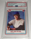1990 Post Cereal #11 Nolan Ryan Card Graded PSA 5 Ex Pop 7 Tough
