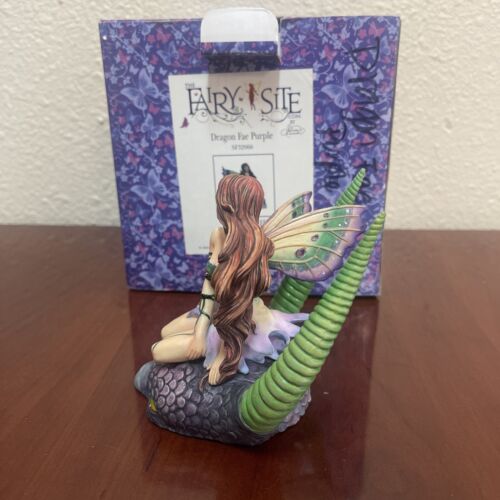 The Fairy Site Dragon Fae Purple SF32066 Handcrafted Artist By Selina Fenech - Picture 2 of 8