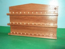 36pc Wooden Thimble Display Rack ( Mahogany )