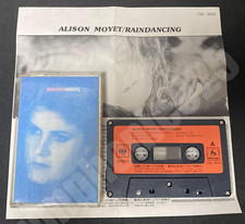 1987 Alison Moyet Raindancing Taiwan Ltd 10 Tracks Cassette Tape W/Insert Yazoo