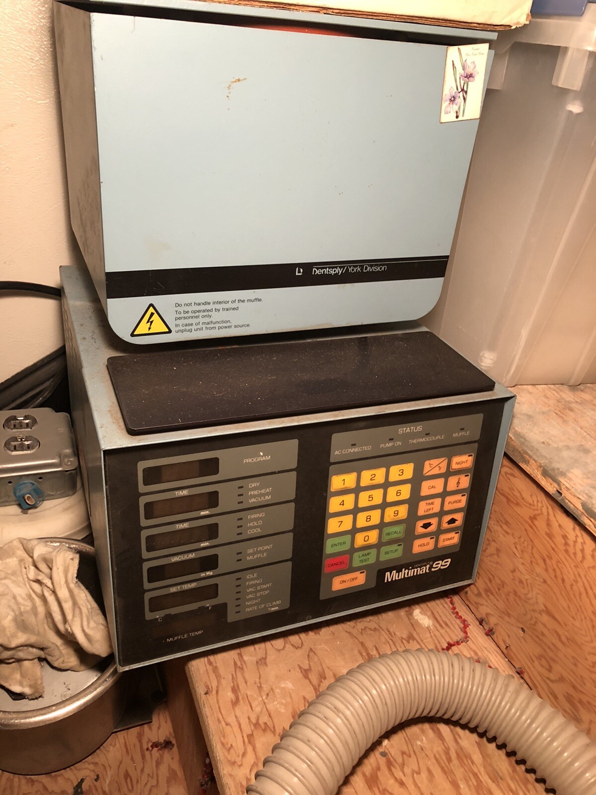 Dentsply Multimat 99 dental porcelain furnace eBay