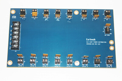 Earthwalk ULC Cart Power Distribution Board EW0008-001 Laptop 16 Battery Charger