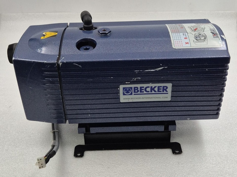 BECKER VX 4.10 Rotary Vane Vacuum Pump 0.37/0.45 Kw *2019* / EMOD 71L/4 ...