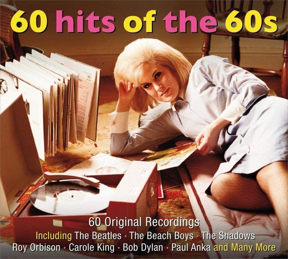 60 Hits Of The 60s 3-CD NEW SEALED Beatles/Beach Boys/Dion/Crystals/Roy Orbison+