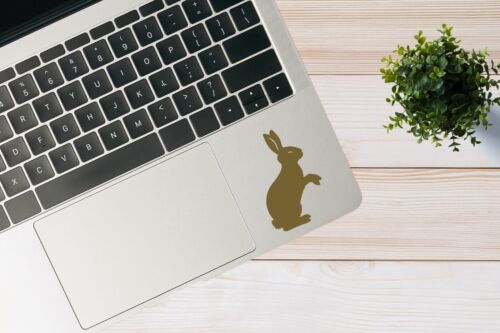 Pack of 11 Bunny Rabbit Silhouette Waterproof Stickers - Easy To Apply - Picture 6 of 9