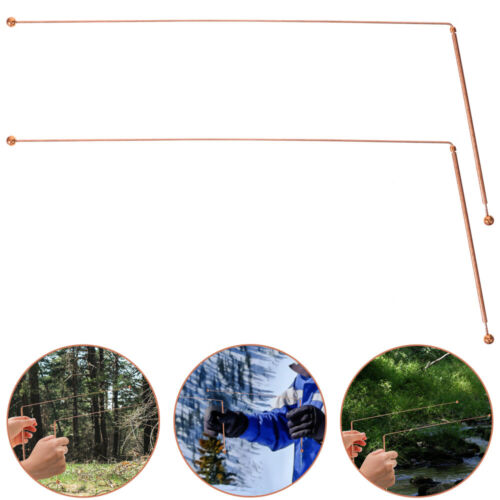 Copper Dowsing Rods for Yes/No Questions - 2pcs - 第 1/12 張圖片
