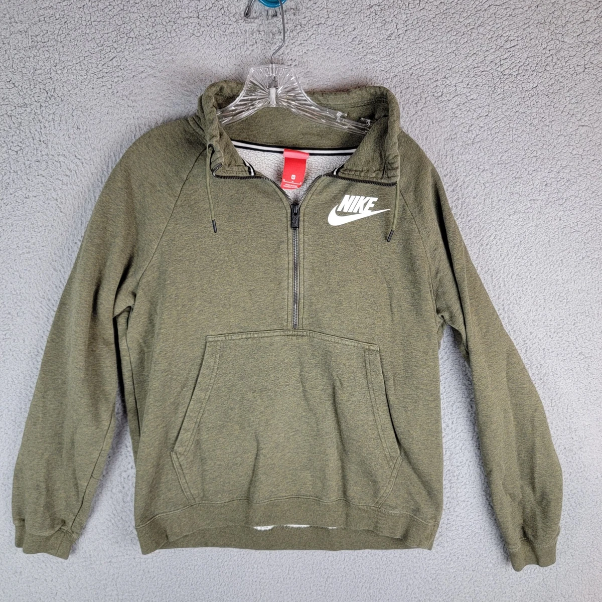 Nike Sportwear Club Essential Women Size Medium 1/2 Zip Fleece Pullover  AH6494 | eBay