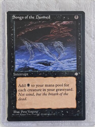 MTG Songs of the Damned Ice Age (ICE) 1995 Magic the Gathering Card NM - Picture 4 of 6