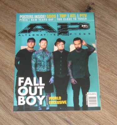 AP magazine FALL OUT BOY Brendon Urie PVRIS Motionless In White TOO CloseToTouch