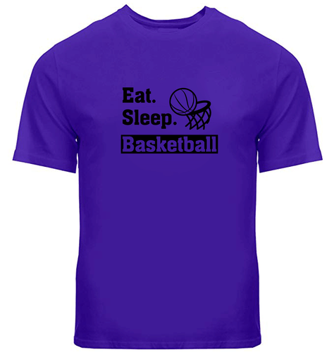 Basketball Sports Tee Graphic gift Outdoor Gaming T Shirt Motivational Eat Sleep - Bild 20 von 34