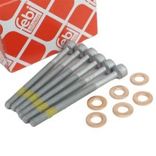 6 Zylinderschraube 6 Dichtringe Einspritzdüse Injektor für Mercedes Smart CDI