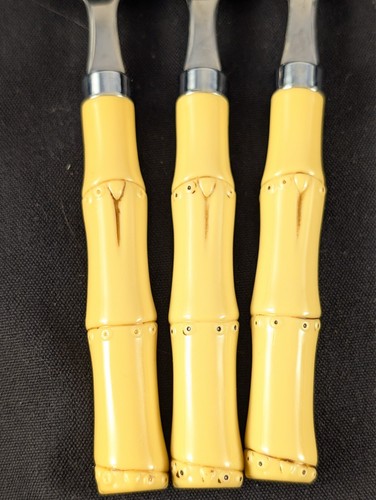 YOU PICK: BAMBOO by Hampton Silversmiths Stainless Flatware With Plastic Handle - Picture 37 of 64