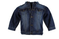 Hard Rock Cafe Juniors Stonewashed Distressed Denim Jacket, NEW