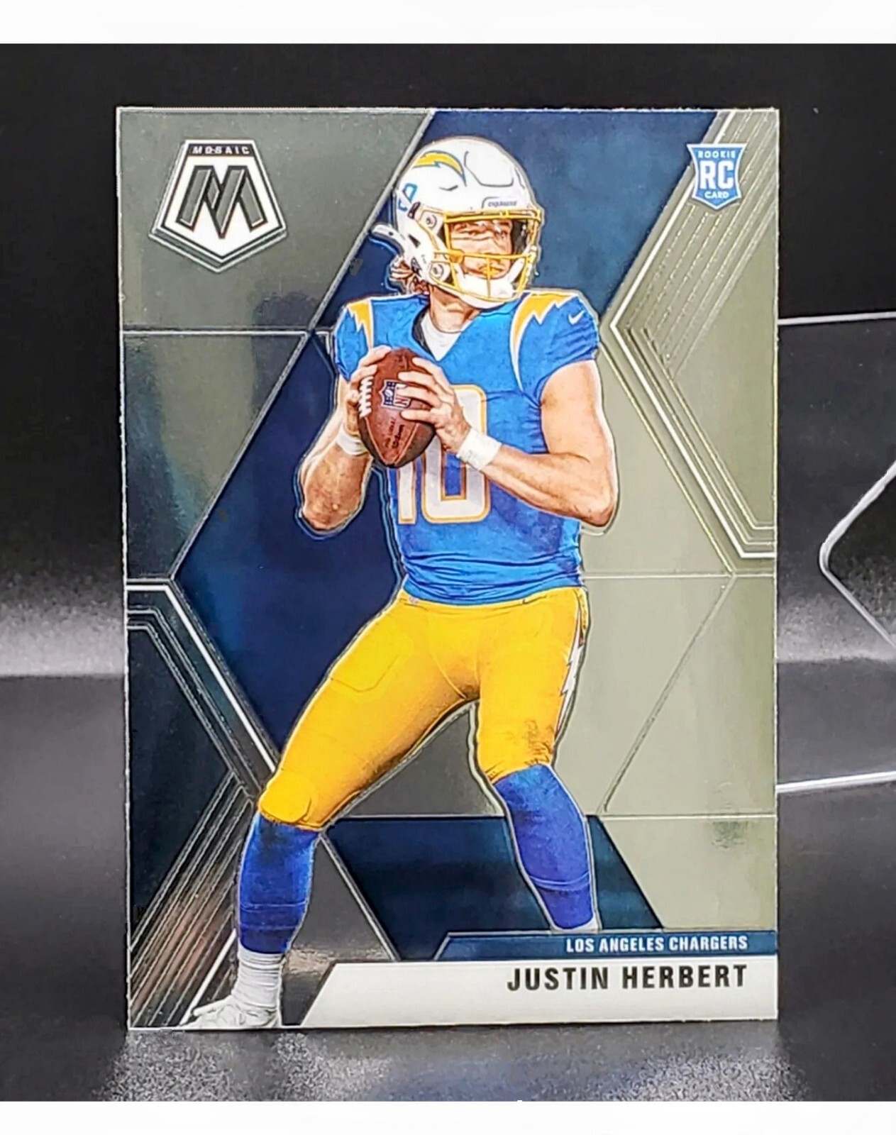 Justin Herbertā”2020 Panini Mosaic Rookie RC #204