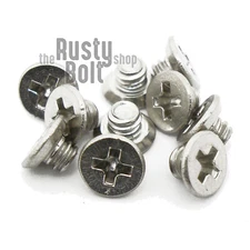 #4-40 x 1/8", Phillips Flat Head Screws, A2 304 18-8, Stainless Steel