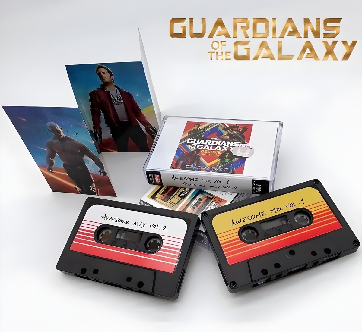 Guardians Of The Galaxy - Awesome Mix Vol. 1 + 2 (Cassette