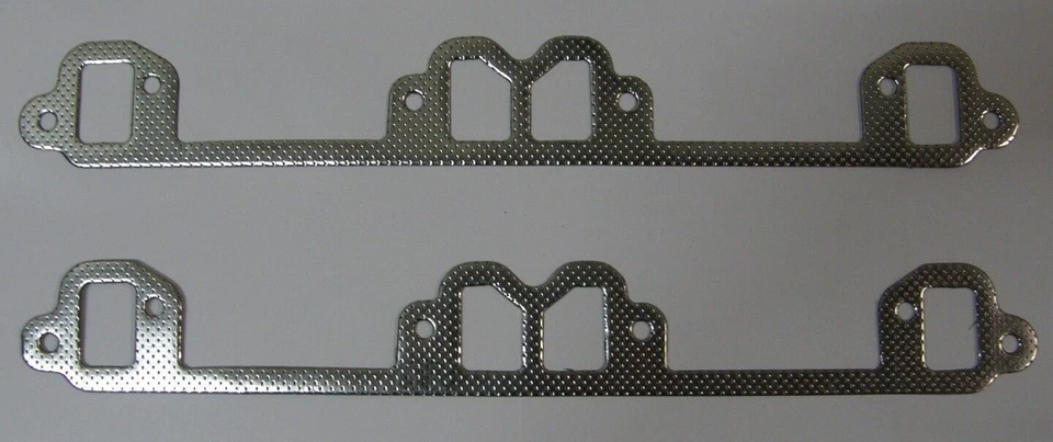 CHRYSLER VALIANT V8 EXHAUST HEADER EXTRACTOR MANIFOLD GASKET  360 340 318 273 VE - Image 2 of 2