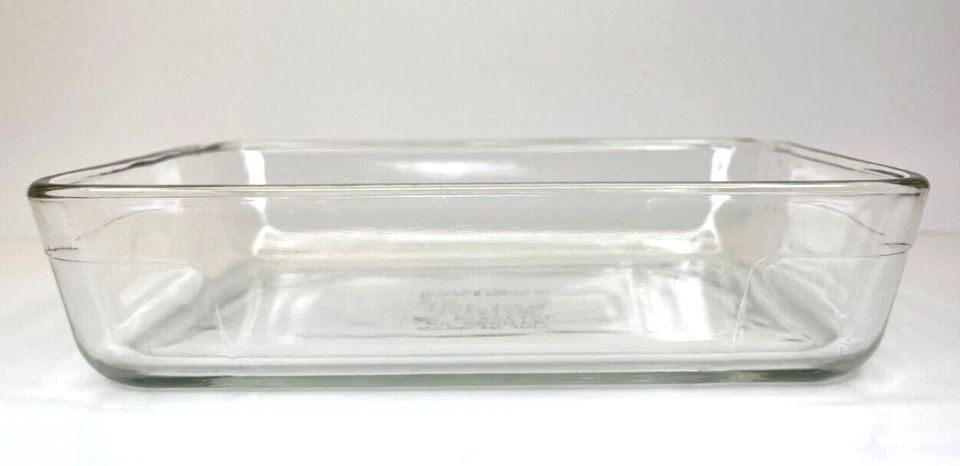 Pyrex 3 Cup Casserole Dish #7210 750ml 7" x 5" x 1.5" Made in USA No Lid - Image 2 of 4